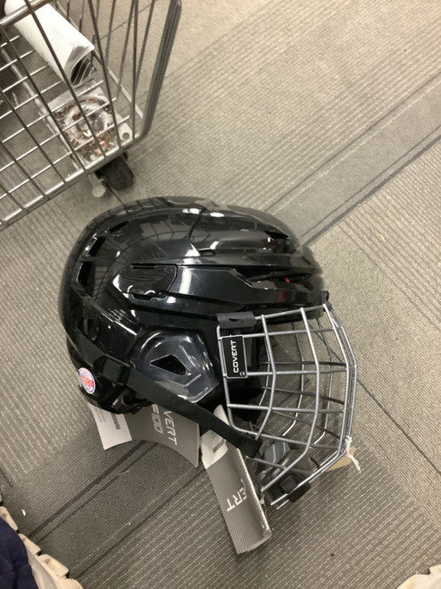 Vist Large View of Product Image Which is Used Warrior COVERT CF100 Helmet Cage Combo Black LG