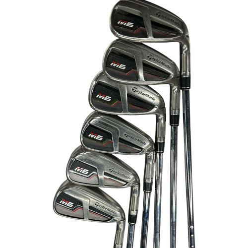 Vist Large View of Product Image Which is Used Taylormade M6 Mens Iron Set RH 5I-PW