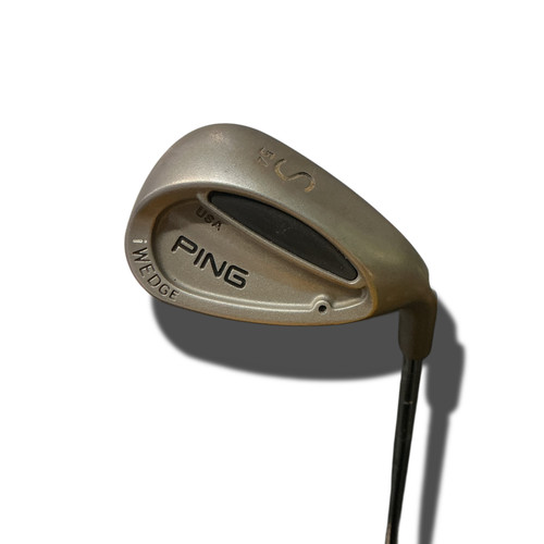 Vist Large View of Product Image Which is Used Ping PING 54 DEGREE BLACK DOT SAND WEDGE Golf Wedge Mens RH Sand Wedge