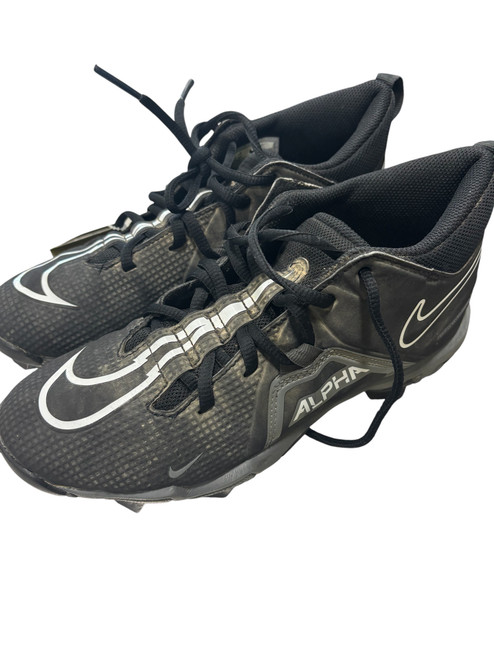 Vist Large View of Product Image Which is Used Nike Jr FB Cleats Black And White Junior 06