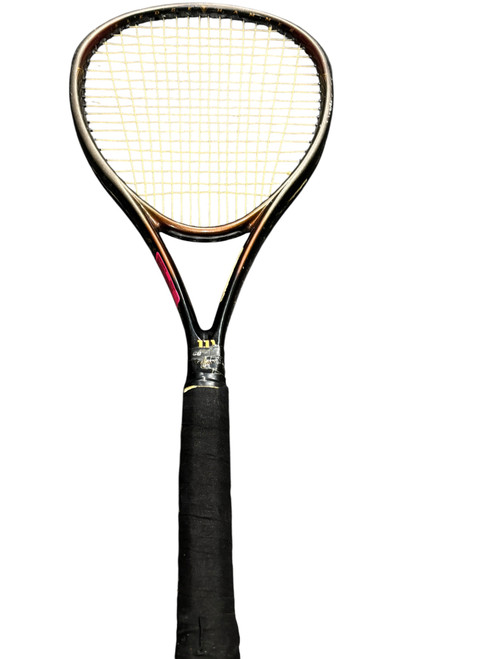 Vist Large View of Product Image Which is Used Wilson SLEDGEHAMMER 2.8 Adult Tennis Racquet Black 4 3/8"