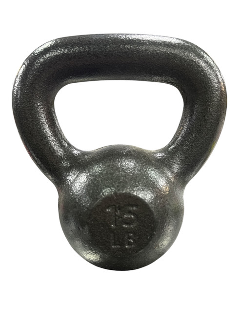 Vist Large View of Product Image Which is Used Cap Kettle Dumbbell (Each) Grey 15 lb