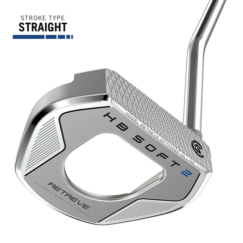 Vist Large View of Product Image Which is New Cleveland HB Soft 2 Retreve Golf Putter- 35" Left Hand