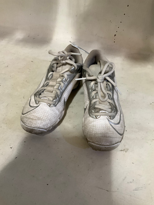 Vist Large View of Product Image Which is Used Nike Jr FB Cleats White Junior 01