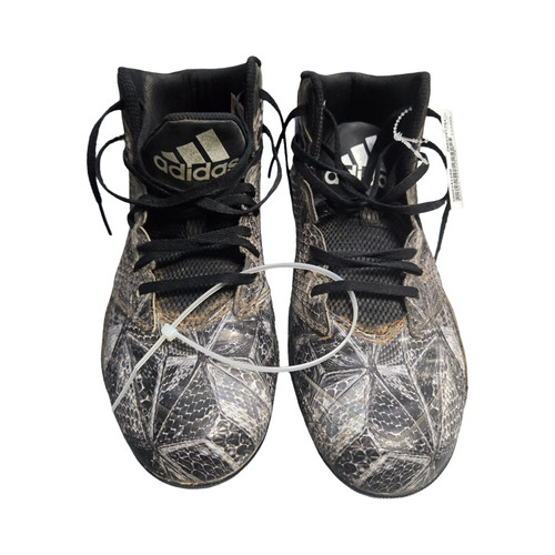 Vist Large View of Product Image Which is Used Adidas Adult FB Cleats Black Senior 9.5