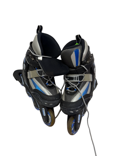 Vist Large View of Product Image Which is Used Rollerblade Bladerunner TWIST Adjustable Inline Skates Black Junior 1-4