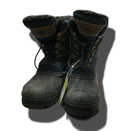 Vist Large View of Product Image Which is Used TOTES SNOW BOOTS SIZE 5 Mens Snowboard Boots Black Senior 6