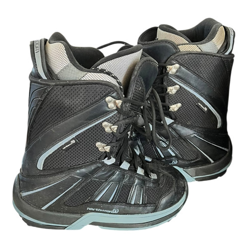 Vist Large View of Product Image Which is Used Northwave FREEDOM Mens Snowboard Boots Black Senior 5.5