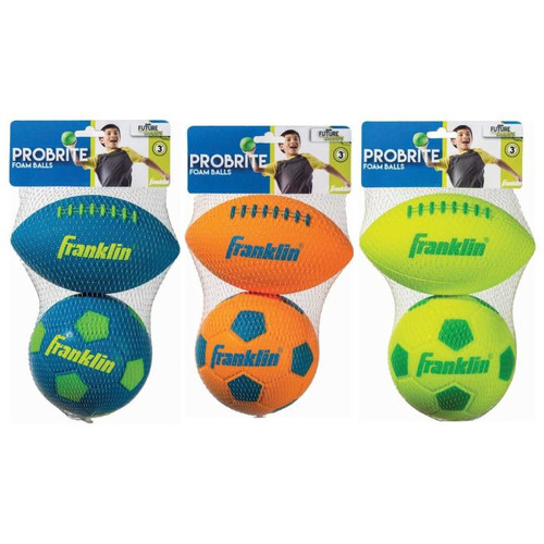 Vist Large View of Product Image Which is New Mini Pro Brite Foam Football & Soccer