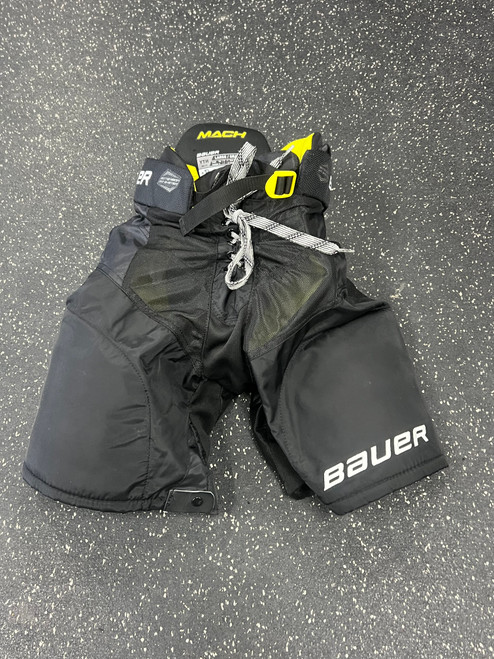 Vist Large View of Product Image Which is Used Bauer MACH SUPREME YOUTH Youth Pant Black LG