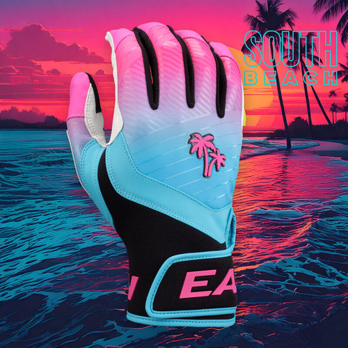 Vist Large View of Product Image Which is New Walk-Off Ethos South Beach Batting Gloves Yth XL