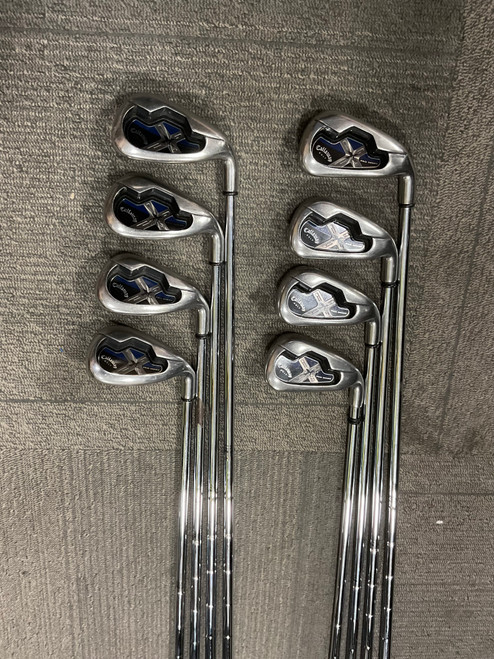 Vist Large View of Product Image Which is Used Callaway X-18 PRO SERIES Mens Iron Set RH 4I-SW