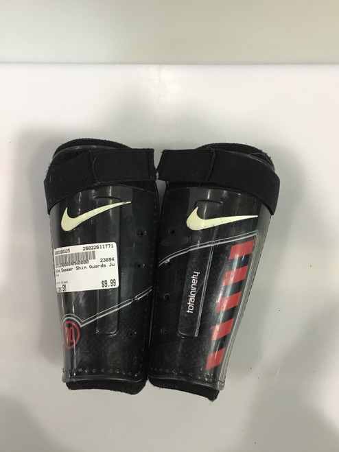 Vist Large View of Product Image Which is Used Nike Soccer Shin Guards Junior Black SM