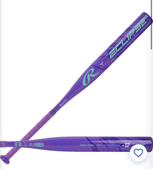 Vist Large View of Product Image Which is New RAWLINGS ECLIPSE 30/12 SOFTBALL BAT