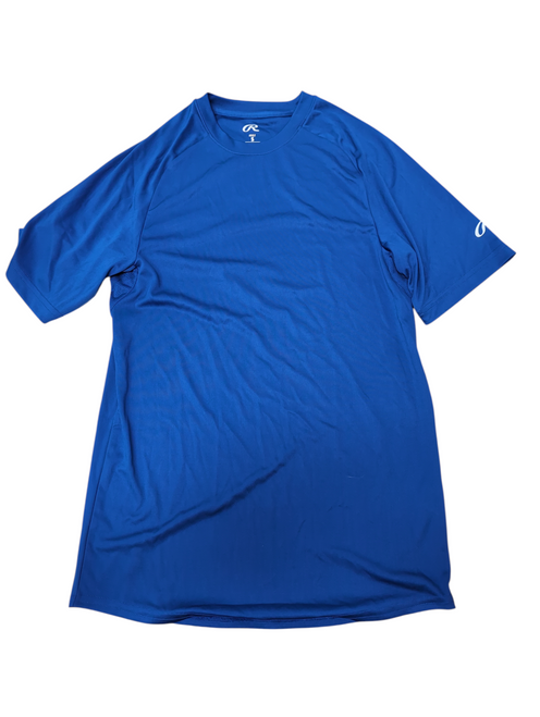 Vist Large View of Product Image Which is Used Rawlings CREW NECK TSHIRT S.S. T-Shirt M Royal Blue SM