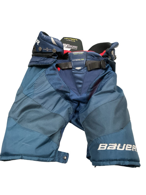 Vist Large View of Product Image Which is Used Bauer HYPERLITE Intermediate Pant Navy Blue MD