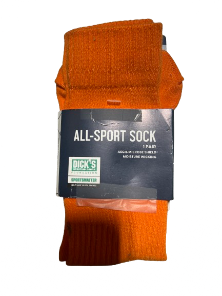 Vist Large View of Product Image Which is Used Dsg ALL SPORT SOCK Other Clothing Orange XS