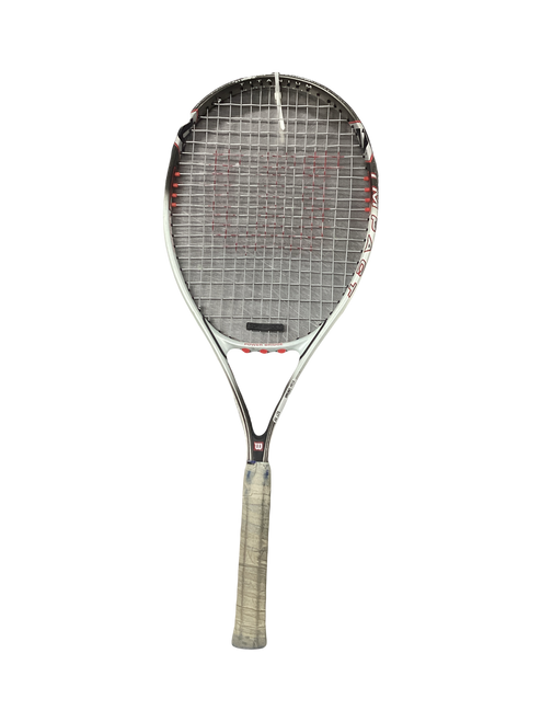 Vist Large View of Product Image Which is Used Wilson IMPACT Adult Tennis Racquet Black Unknown