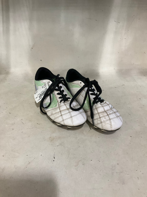 Vist Large View of Product Image Which is Used Soccer Cleats White Junior 03