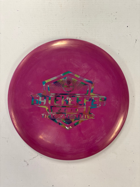 Vist Large View of Product Image Which is Used Westside GATEKEEPER Disc Golf Mid Range Pink