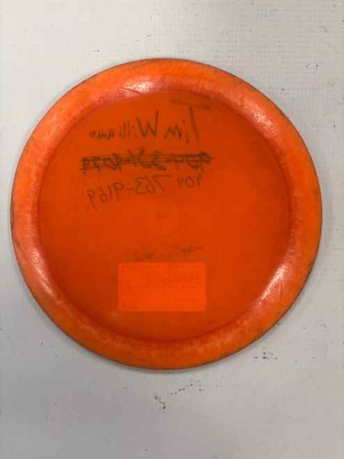 Vist Large View of Product Image Which is Used Innova BLIZZARD CHAMPION Disc Golf Driver Orange