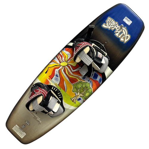Vist Large View of Product Image Which is Used Hyperlite BELMONT Wakeboard Red 134 cm