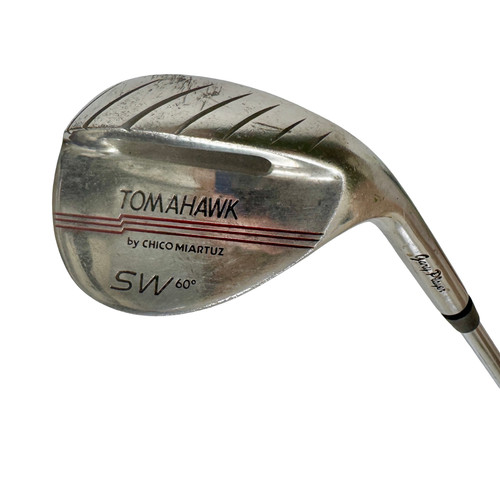 Vist Large View of Product Image Which is Used Gary Player TOMAHAWK Men's RH 60 Degree Wedge Steel Shaft