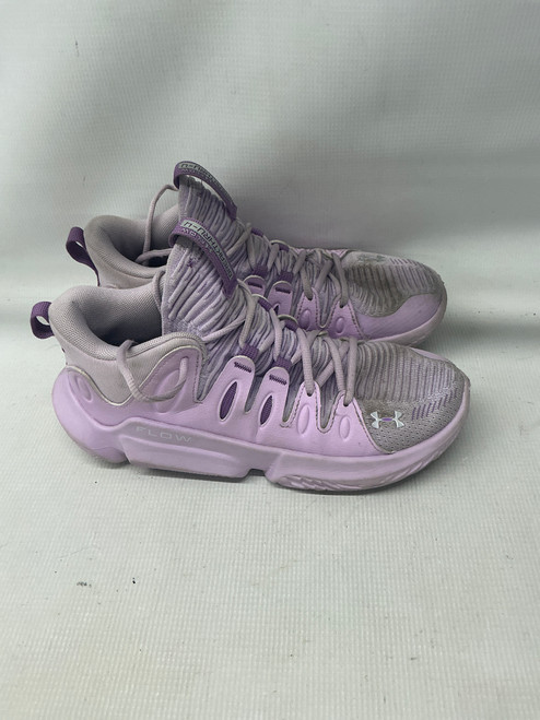 Vist Large View of Product Image Which is Used Under Armour Basketball Shoes W Purple Senior 9