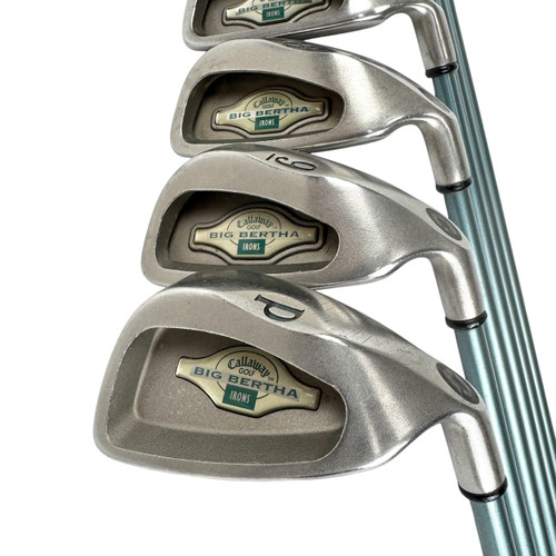 Vist Large View of Product Image Which is Used Callaway BIG BERTHA Women's RH Iron Set 5I-PW Ladies Flex Graphite Shaft