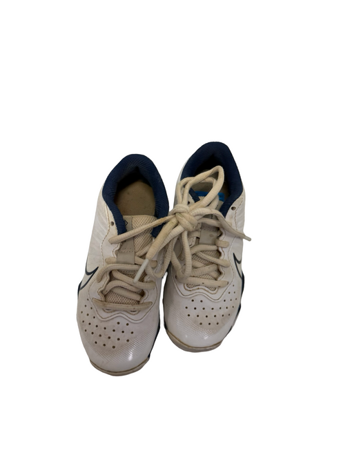 Vist Large View of Product Image Which is Used Nike Alpha Huarache 4 Keystone DJ6525-103 Baseball Cleats White Youth 11.0