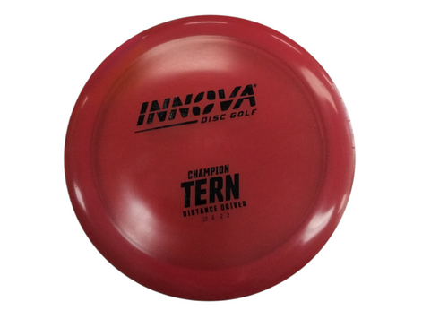 Vist Large View of Product Image Which is Used Innova CHAMPION TERN Disc Golf Driver Red 174g