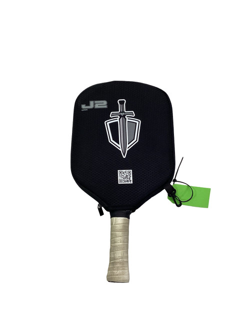Vist Large View of Product Image Which is Used J2TI+ SHEILD SWORD Pickleball Racquet Grey