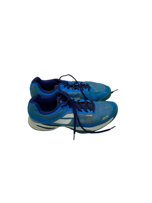 Vist Large View of Product Image Which is Used Babolat Running/X-Train Shoes M Carolina Blue Senior 9