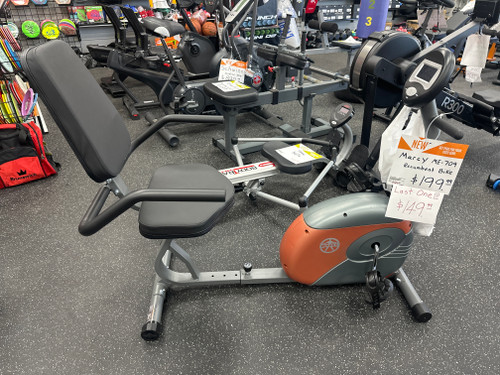 Vist Large View of Product Image Which is New Marcy ME-709 Recumbent Bike