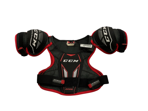 Vist Large View of Product Image Which is Used CCM EDGE Youth Shoulder Pads LG