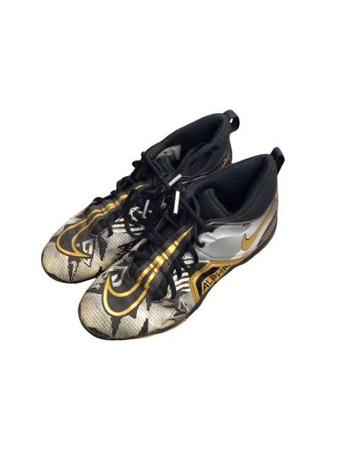 Vist Large View of Product Image Which is Used Nike Adult FB Cleats Black Senior 5.5