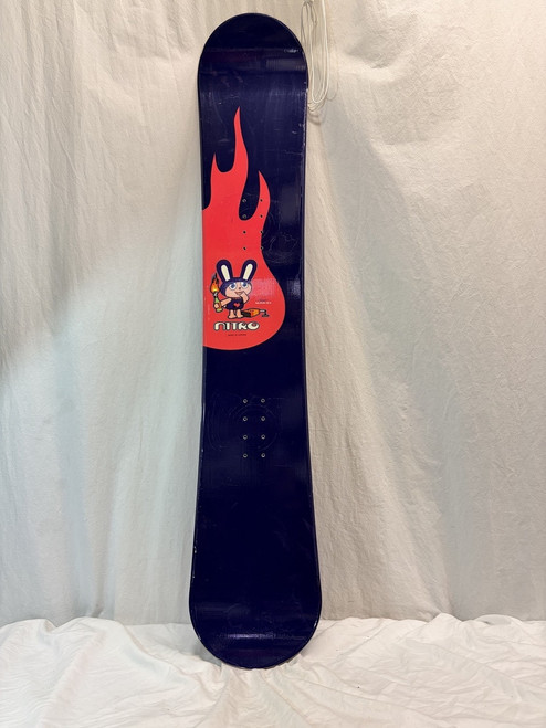 Vist Large View of Product Image Which is Used Nitro CHERI ALIAS 153 Womens Snowboard Only Navy Blue 153 cm