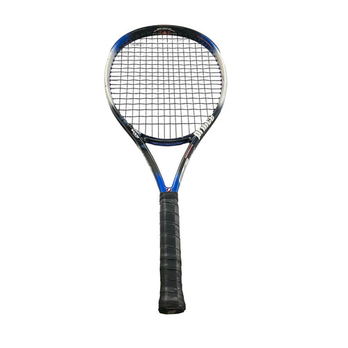 Vist Large View of Product Image Which is Used Prince THUNDER CLOUD TITANIUM Adult Tennis Racquet Black 4 3/8"