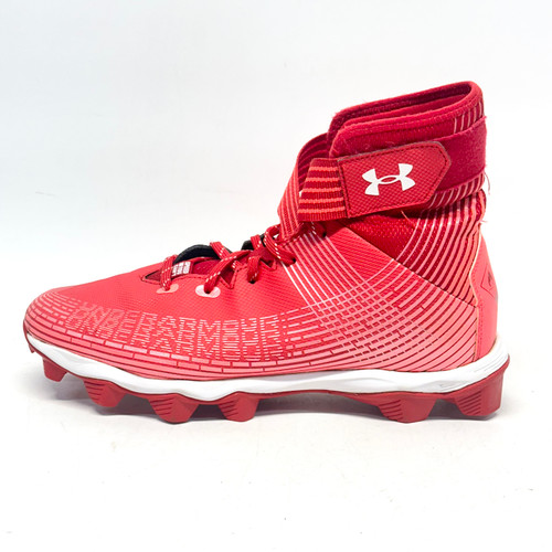 Vist Large View of Product Image Which is Used Under Armour HIGHLIGHT FRANCHISE Adult FB Cleats Red Senior 10