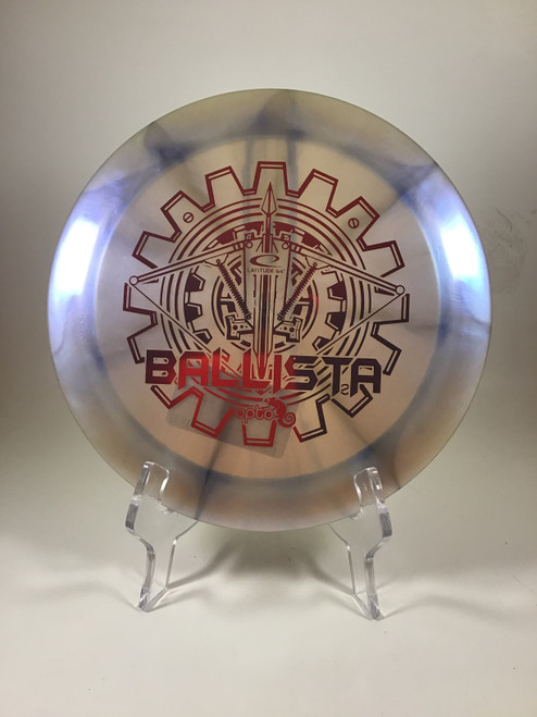 Vist Large View of Product Image Which is Used Latitude 64 OPTO BALLISTA Disc Golf Driver Royal Blue 176g