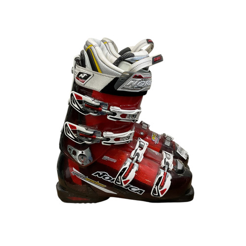 Vist Large View of Product Image Which is Used Nordica SPEED MACHINE 110 Mens DH Ski Boot Red 265 MP - M08.5 - W09.5