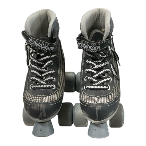 Vist Large View of Product Image Which is Used RollerDerby FIRESTAR Junior Roller Quad Skates Black Junior 02
