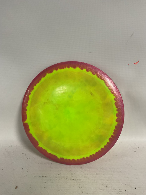 Vist Large View of Product Image Which is Used Innova HALO STAR F2 WRAITH Disc Golf Driver Yellow