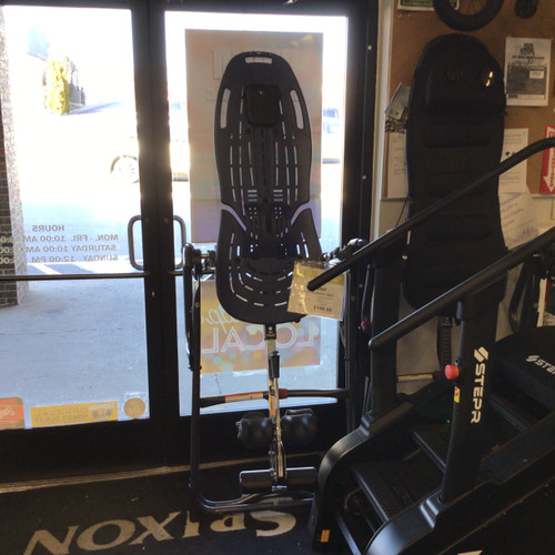 Vist Large View of Product Image Which is Used Teeter EP-970 INVERSION TABLE Inversion Table Navy Blue