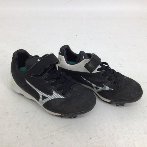 Vist Large View of Product Image Which is Used Mizuno YOUTH 11.0 BB/SB CLEAT BB/SB Cleats Black Youth 11.0