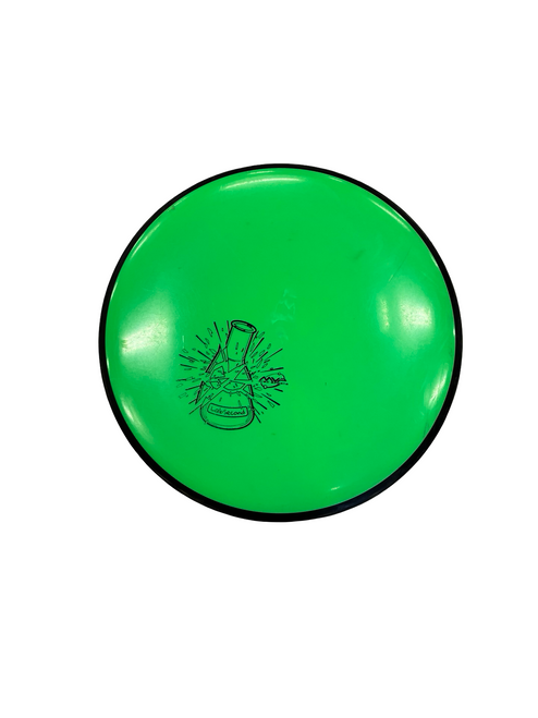 Vist Large View of Product Image Which is Used MVP UPLINK Disc Golf Putter Green