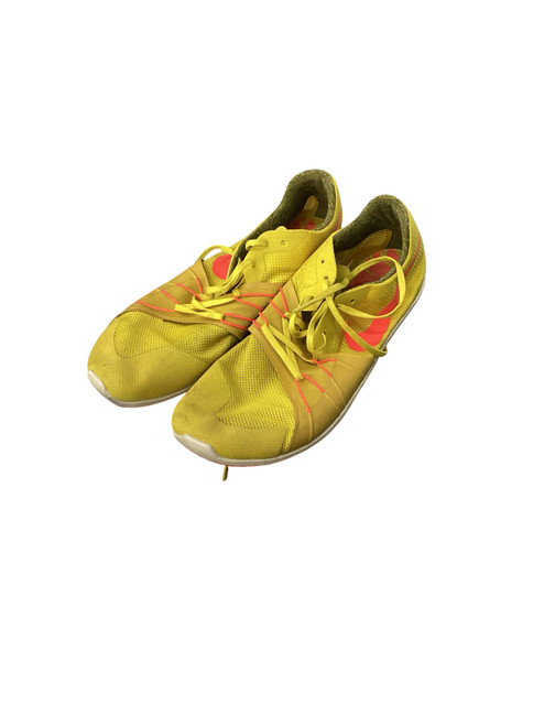 Vist Large View of Product Image Which is Used Nike Track & Field Cleats Adult Yellow Senior 8.5