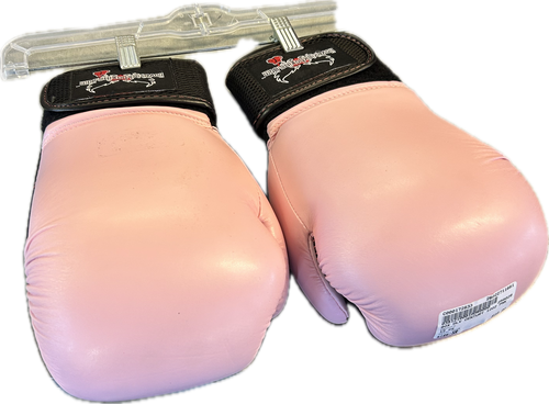 Vist Large View of Product Image Which is Used Century Boxing Gloves Pink Senior