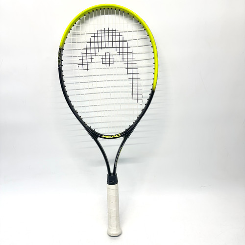 Vist Large View of Product Image Which is Used Head NANO TITANIUM Adult Tennis Racquet Black 4 3/8"