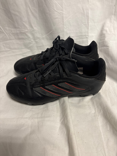 Vist Large View of Product Image Which is Used Adidas Soccer Cleats Black Senior 5.5